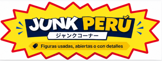 JUNK PERÚ: figuras usadas, abiertas o con detalles